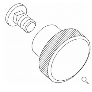 Knob And Bolt Sub-Assy - 2175, 0221